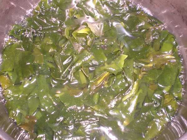 Garlic Wakame recipe