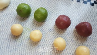 Butter Version of Three-color Egg Yolk Pastry recipe