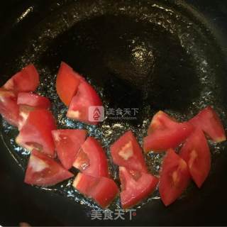 Tomato Enoki Mushroom Egg Soup recipe