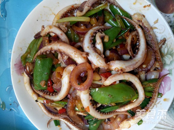 Squid with Pickled Pepper recipe