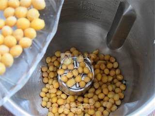 Sesame Peanut Soy Milk recipe