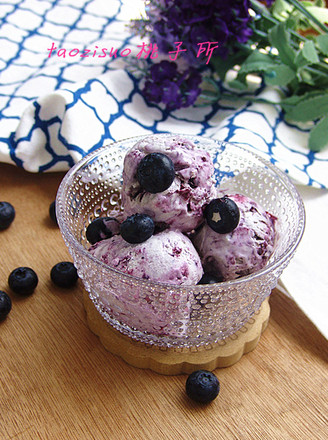 Blueberry Ice Cream recipe