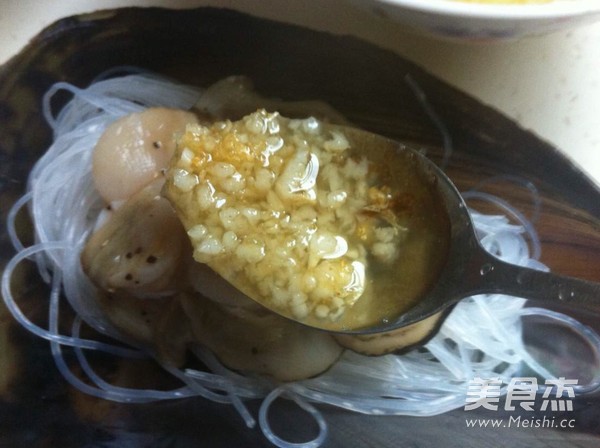 Steamed Scallops with Garlic Vermicelli recipe