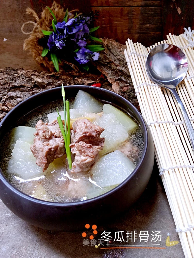 Winter Melon Pork Ribs Soup recipe