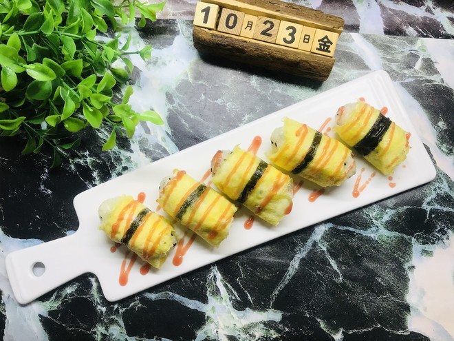 Omelet Sushi recipe