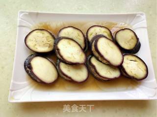 Steamed Eggplant Box with Oyster Sauce recipe