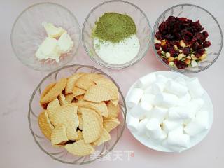 Matcha-flavored Snowflake Crisp recipe