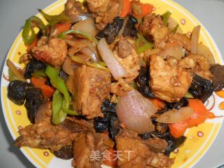 Home-style Stir-fry-small Fried Chicken Nuggets with Cumin recipe