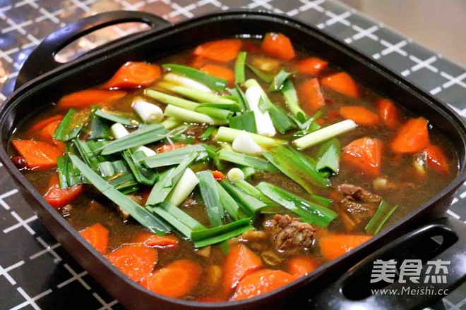 Lamb and Carrot Hot Pot recipe