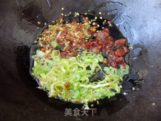 【winter Lettuce】fried Tofu with Mushrooms recipe