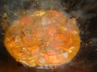 Roast Beef with Tomato recipe