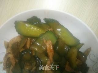 Cucumber Fried Pork recipe
