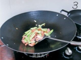 Stir-fried String Beans with Ham recipe