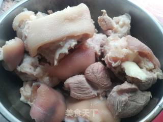Pork Feet with Ginger Vinegar Egg recipe
