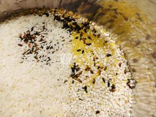 Black Rice Barley Wheat Porridge recipe