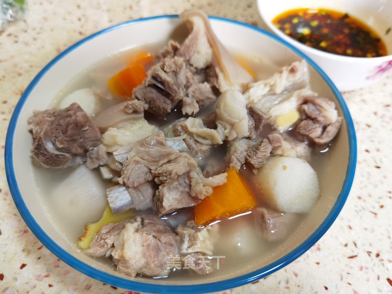 Lamb Chops in Clear Soup recipe