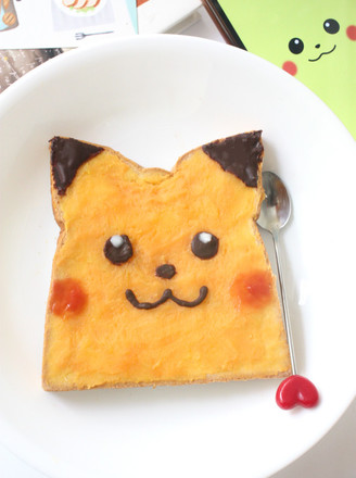 Low Cap Pikachu Toast recipe