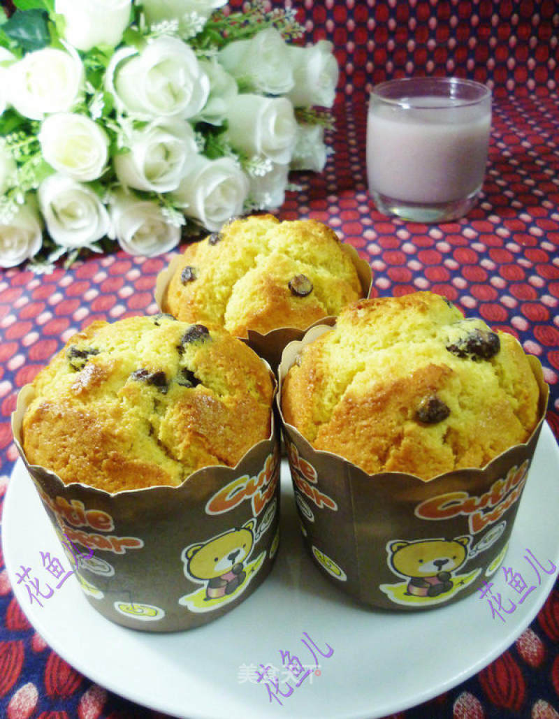 Red Bean Corn Meal Muffins