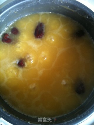 [ma Ma Small Kitchen] Jujube Pumpkin Congee recipe