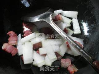 Braised Winter Melon with Bacon recipe