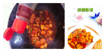 Pineapple Shrimp Balls recipe