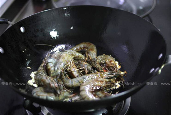 Ronghua Rich Shrimp with Oyster Sauce recipe