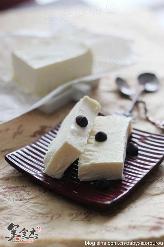 Vanilla Cream Briquettes recipe