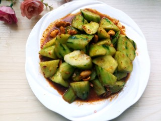 Cucumber and Peanuts recipe