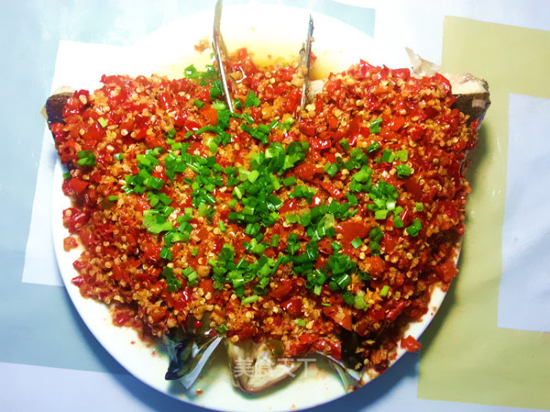Hunan Chopped Pepper Fish Head recipe