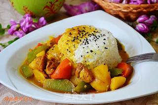Mixed Vegetable Curry Chicken recipe