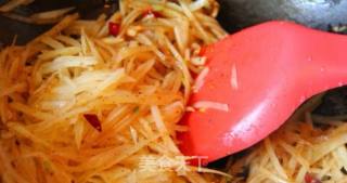 Spicy Potato Shreds recipe