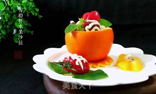 Orange Cup Fruit Salad recipe