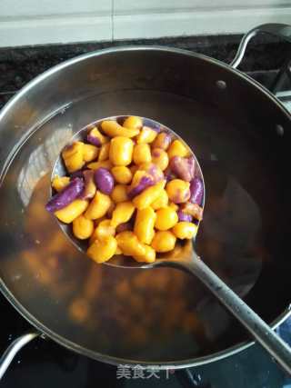 Colorful Taro Balls, A Summer Dish that Kids and Adults Love recipe