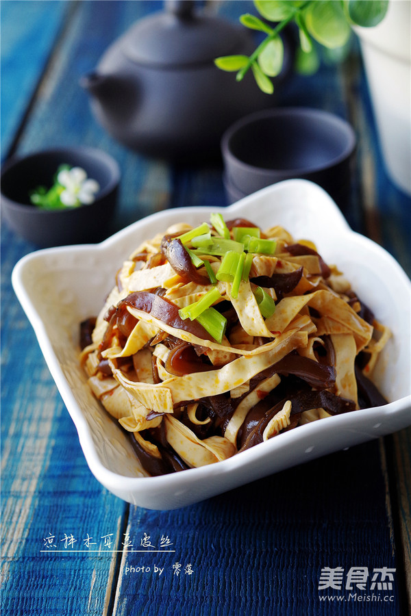 Bean Curd with Cold Fungus recipe