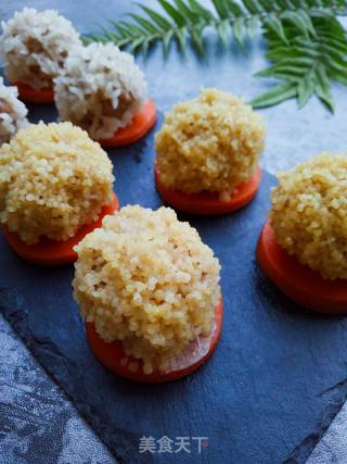 Two-color Pearl Meatballs recipe