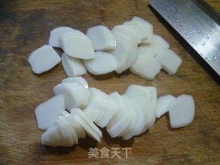 Stir-fried Rice Cake with Onion and Cabbage recipe