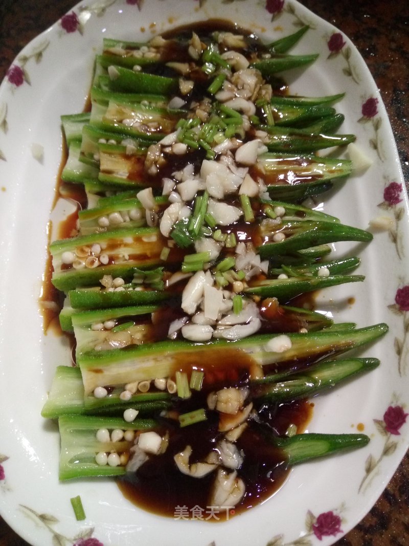 Garlic Okra recipe