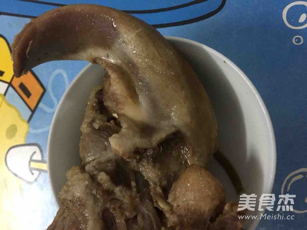 Spicy and Spicy Pork Tongue recipe