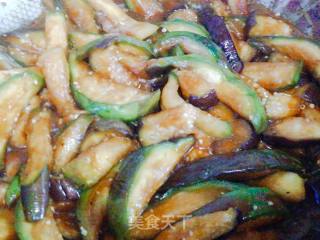 Eggplant Strips with Sauce recipe