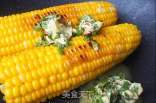 Spicy Butter Grilled Corn recipe