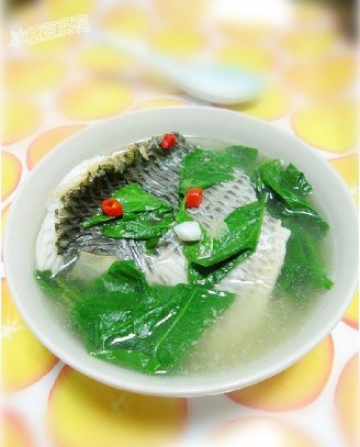 Tilapia and Wolfberry Leaf Soup recipe