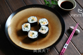 Salmon Korean Seaweed Rolls recipe