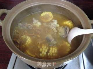 Cordyceps Flower Corn Big Bone Soup recipe
