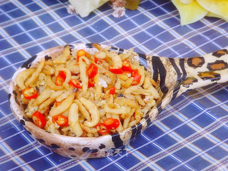 Fried Silver Needle Fish recipe