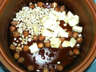 Yam Lotus Barley Soup recipe