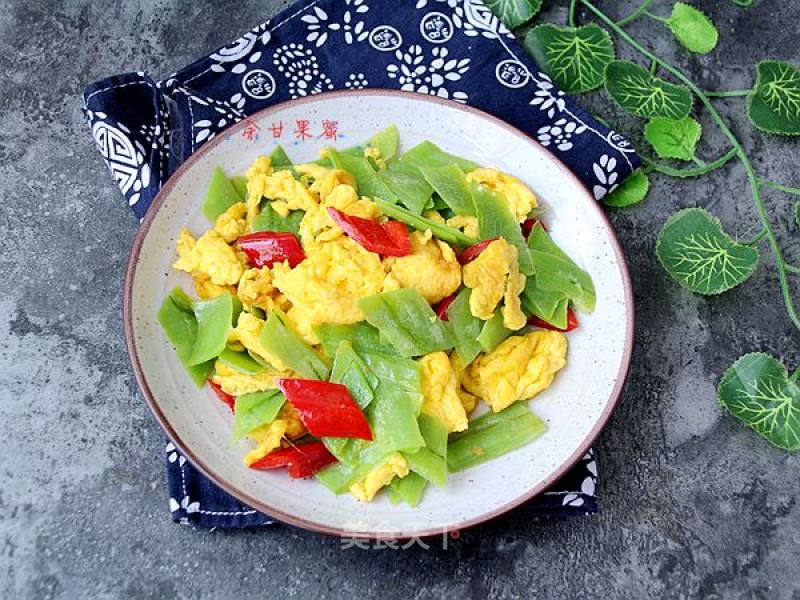 Scrambled Eggs with Loofah Skin recipe