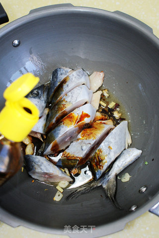 One Trick to Get Braised Dishes---braised Spanish Mackerel recipe