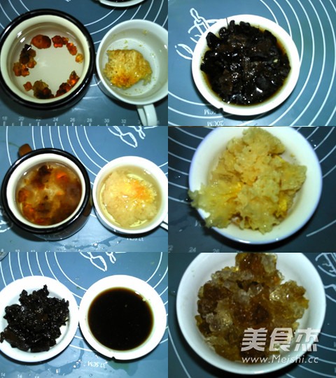 Wong Jing Peach Gum White Fungus Soup recipe