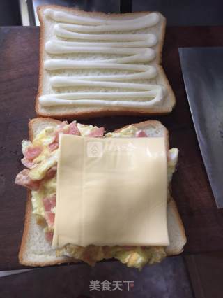 Cheese Egg Sandwich recipe
