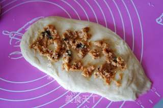 Seaweed Sesame Pork Floss Bread recipe